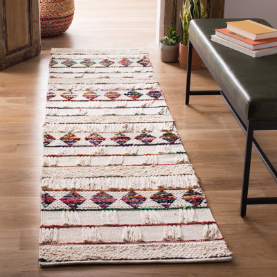 Cheney Hand Woven Performance Striped Rug