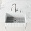 Robinet de cuisine et distributeur de savon escamotable à poignée simple H 18 po Hart-63519573