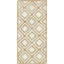 Tapis ivoire en coton tressé à la main Jereck-1151077980