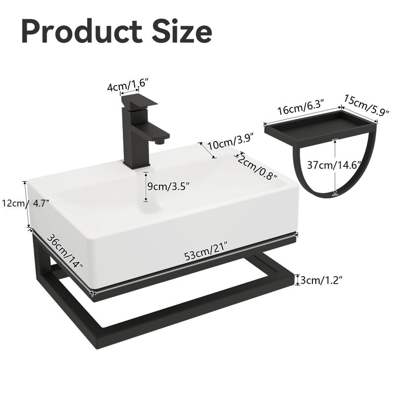 21'' Single Bathroom Vanity With Sink