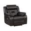  Fauteuil inclinable électrique en similicuir respirant 40 po Selinger-40597537
