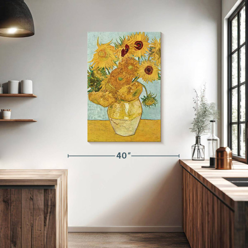 Harnek Sunflowers II, H 39 po x l 26 po