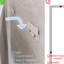 Miroir illuminé en verre trempé de 36 po x 28 po avec interrupteur antibrouillard, luminosité réglable, convient aux sources de lumière doubles étanches Ip44, bouton, réglages réglables, fixation murale