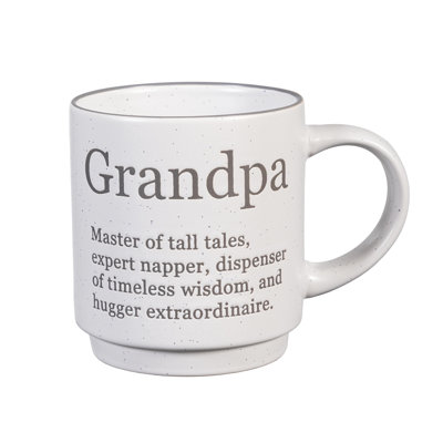 Grandpa Titles Ceramic Coffee Cup, 14oz.