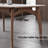Modern Small Apartment Table And Chairs 6 - Person Four Leg Dining Set-100946027