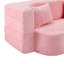Canapé-lit convertible pliant avec mousse à haute densité, convenant au salon, à la chambre d'amis et à la chambre à coucher, fabriqué en tissu confortable