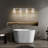 4-Light Brushed Nickel Vanity Light with 3 Color Modes  with Clear Glass Shade-69159336-128452530