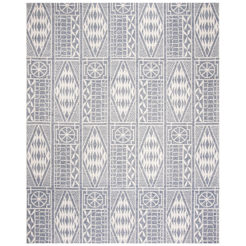 Tapis performance tissé à la main Castillo, Rectangle 8 pi x 10 pi
