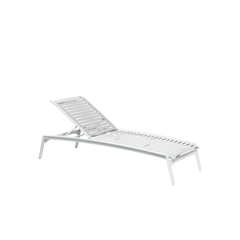 Chaise longue inclinable Elance EZ Span ™, Vinyle neige, Neige