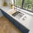 Sinber 30" Undermount Single Bowl Workstation Kitchen Sink with 304 Stainless Steel