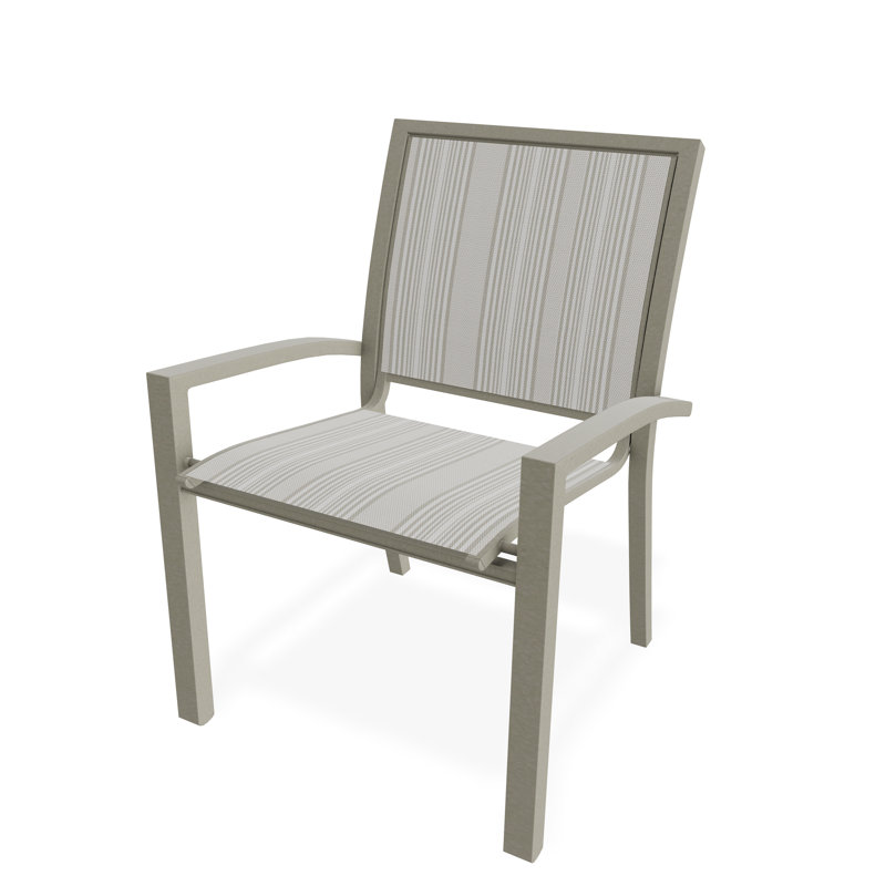 Chaise de café empilable Kendall, Tempête, Port