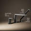 Composed Deck-Mount Bath Faucet With Handshower-1468736356