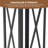 X-Grating Teak Print  Solar Carriage Lantern-122621676