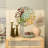 Metal Indoor Outdoor Sun Multi Colored Wall Decor with Abstract Patterns