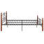 Rosalind Wheeler Bed Frame Black Metal-1334320953-1334320958