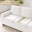 Canapé modulaire 100,3 po, canapé 5 places, canapé modulaire réversible en forme de L avec repose-pieds
