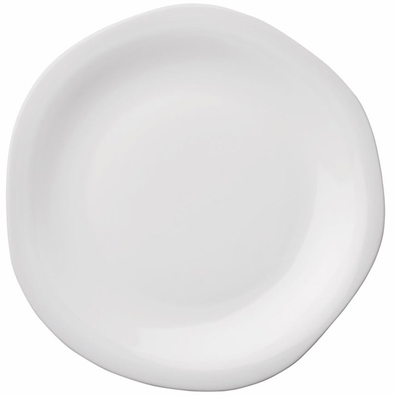 Assiette blanche Lancaster 10 1/2 po By Lucerne (Caisse de 24) (Porcelaine)