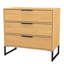 Bibek 76 cm W Chest of 3 Drawers-512798334