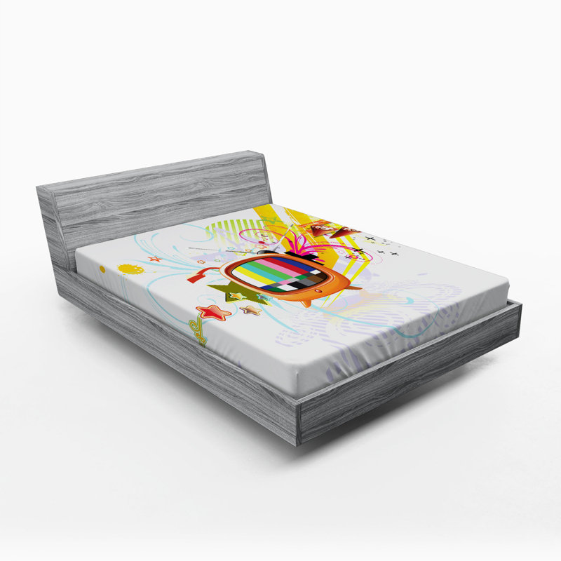 Microfiber Fitted Sheet, Queen Fitted Sheet