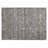 Machine Washable Indoor/Outdoor Christain ACN1223 Pewter Rug-109530301