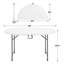Table 11 pièces pliable en demi-table-111836000-111836005