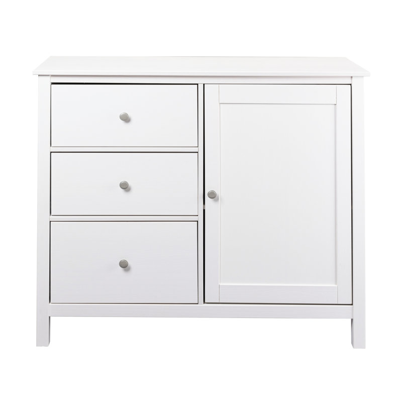 Cintron 110cm Solid Wood Sideboard