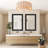 Wooden Frame Flat Mirror-204780680-204780679
