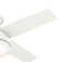 44" Dempsey 4 - Blade Outdoor Flush Mount Ceiling Fan with Light Kit Included