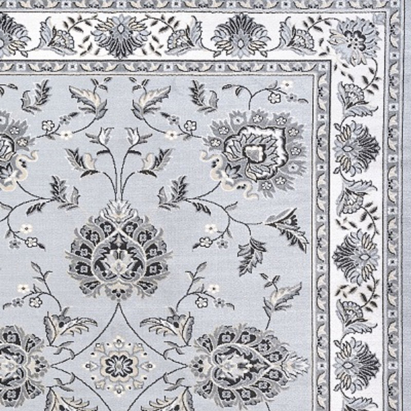 Tapis gris clair / crème Yeghivart French Cottage, Tapis de couloir 2 pi x 8 pi