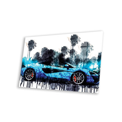 Car 2018 McLaren 570S Spider On Plastic / Acrylic by Sissy Angelastro Painting -  17 Stories, 6746FAA402AD4B2AAFD2DCAE7121A791