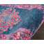 Tapis oriental bleu marine / rose Abbate-438258016