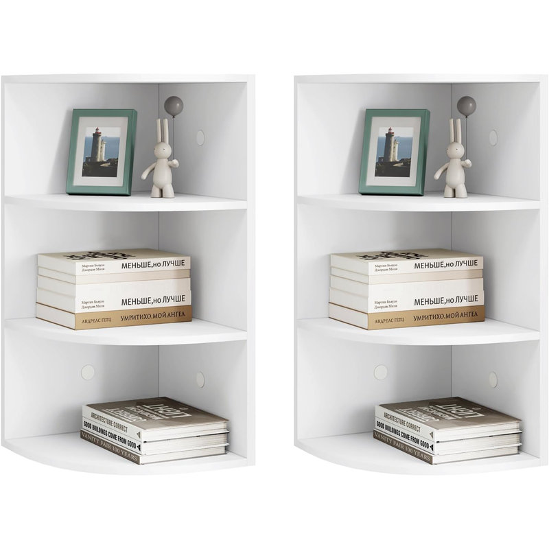 Quenia 2 Piece Bowfront Bracket Shelf