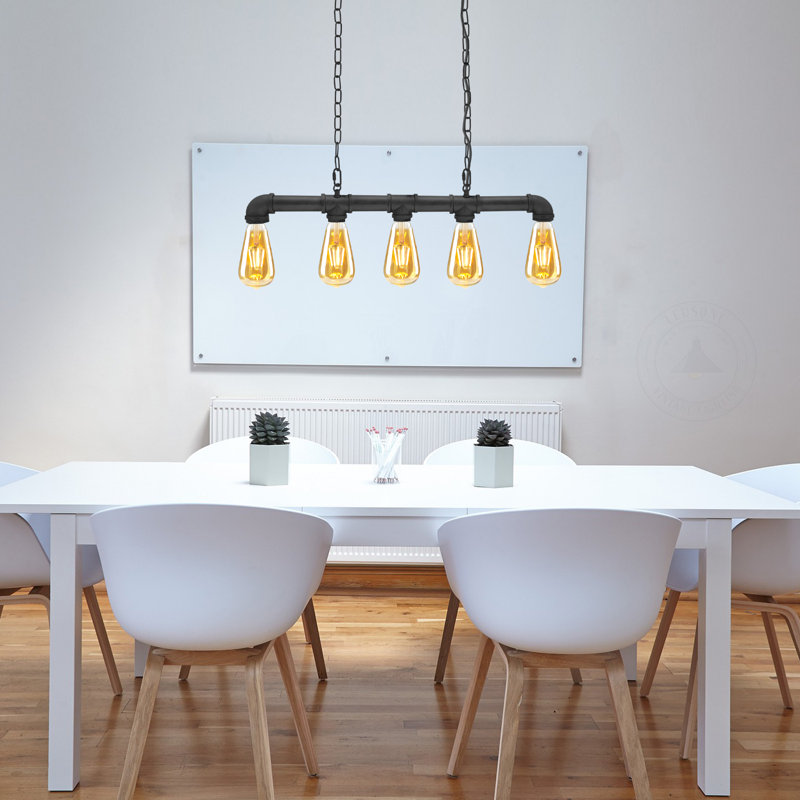 Kleinschmidt 5 - Light Kitchen Island Pendant, Black