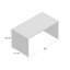 Lux Glass Writing Desk-1425459124