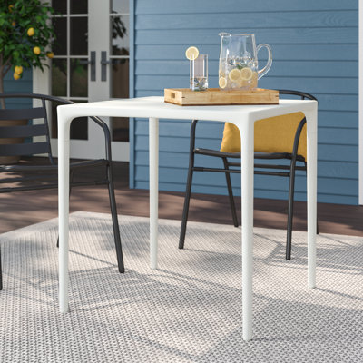 Del Mesa Square Outdoor Dining Table , 28.3 " W 28.3 " D