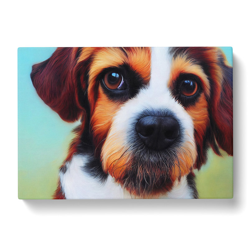 Dog Vol.8 - Wrapped Canvas Print, 35cm H x 50cm W x 3cm D