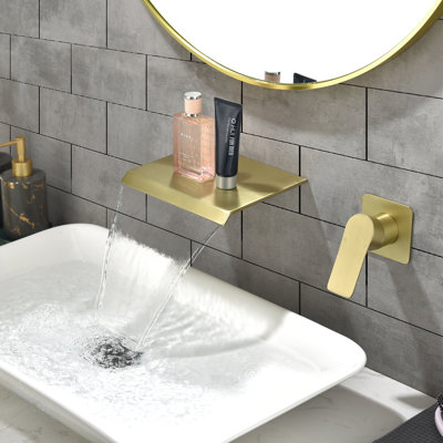 Wall Mounted Optional Single-handle Bathroom Faucet
