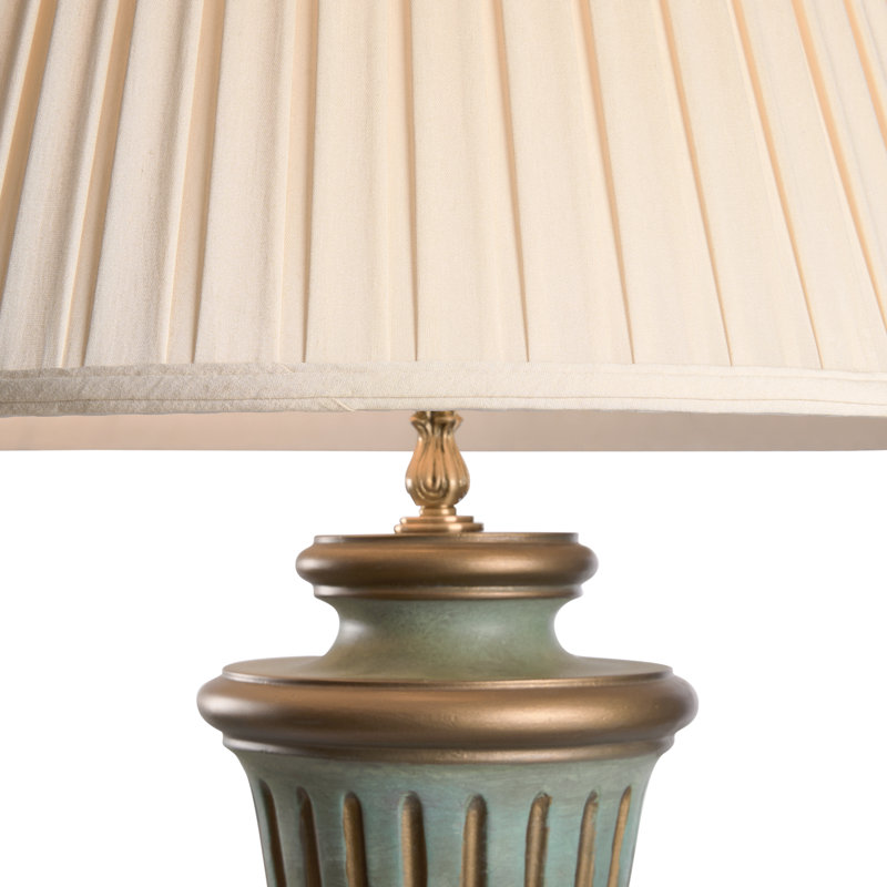 Lampe de table 32 po Cavenaugh, Bleu ancien