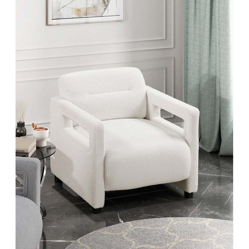 Fauteuil d'appoint 1pc Luxury Luxury Furniture, Beige