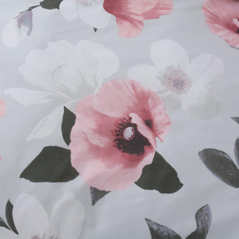 Soft Polycotton Duvet Cover Set with Matching Pillowcases, Lightweight Design, Available in Single Double King, King