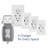 Leviton Decora 20 Amp 125 Volt Duplex Watthite Outlet and USB Charger 5-20R 1 Pack
