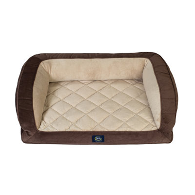 Serta Quilted Couch Pet Bed