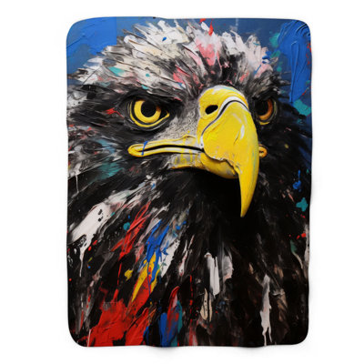 Oil Critters - 1 Piece Premium Sherpa Blanket