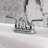 Kingston Brass Restoration Two-Handle 3-Hole Deck Mount 4" Centerset Bathroom Faucet with Plastic Pop-Up-66069159