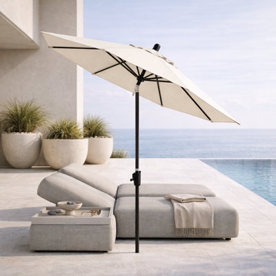 Parasol de marché Sunbrella® 8 pi 8 po Natalie