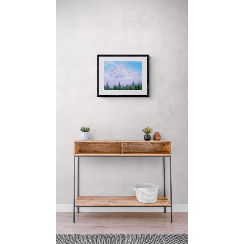 Whitehorse Mt. Winter Portrait Print by Bruce Heinemann