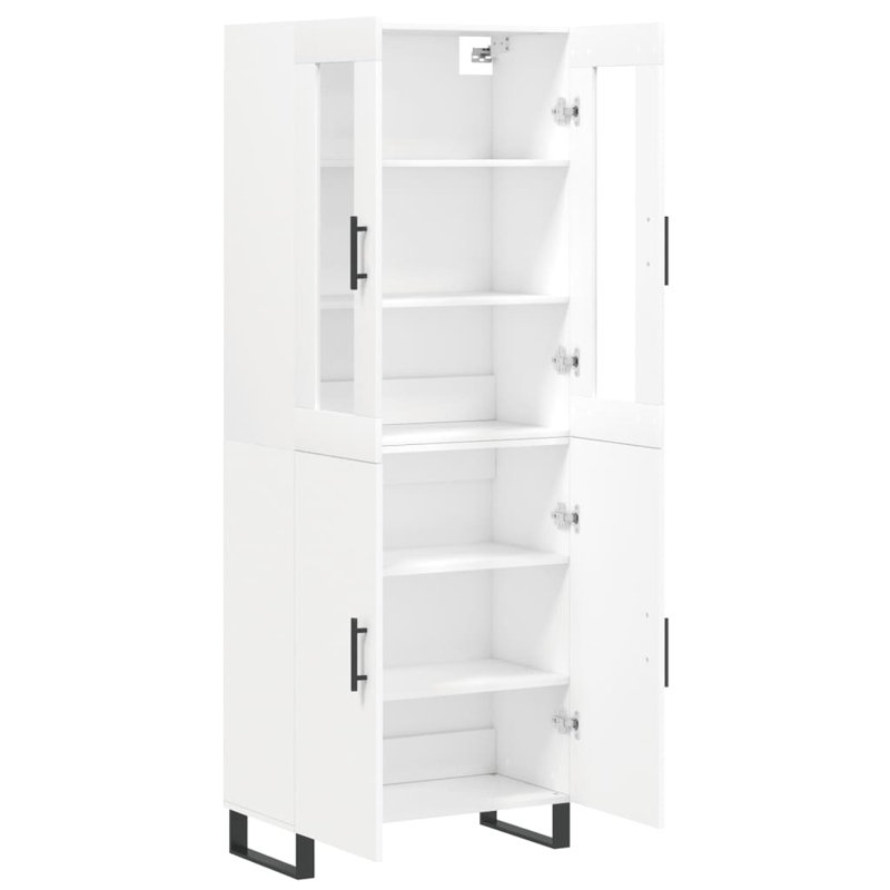 Mikaiah Display Cabinet, White