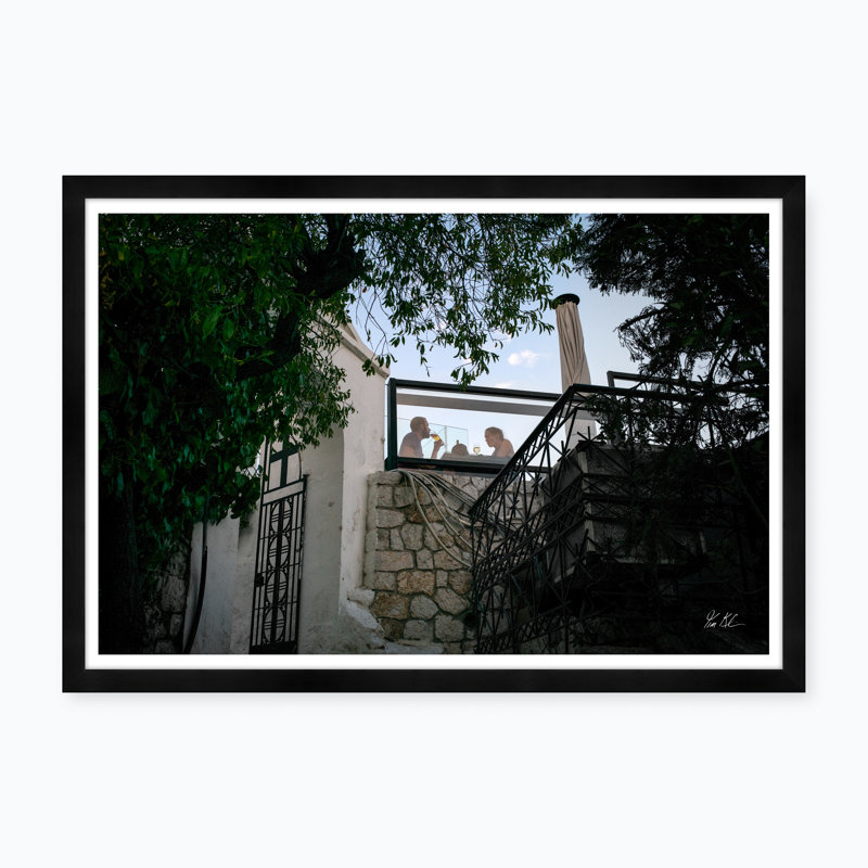Cafe Lycabettus - Photographie avec cadre photo