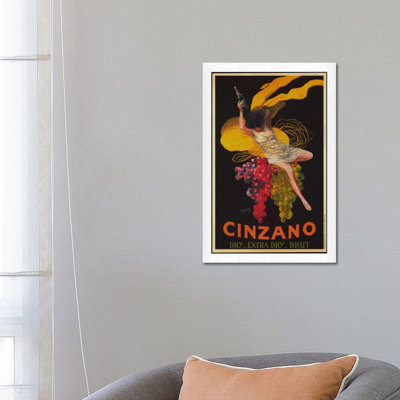 Asti Cinzano (Vintage) by Leonetto Cappiello - Print on Canvas