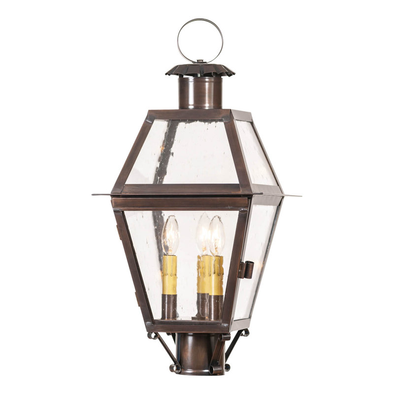 Tête de lanterne câblée à 1 lumière de 23 po Alcazaba, Cooper